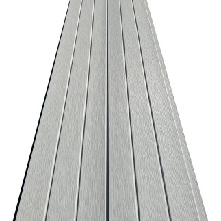 Revestimiento De Exterior White 3 Tablas 3.8mtsx38.5cmx16mm