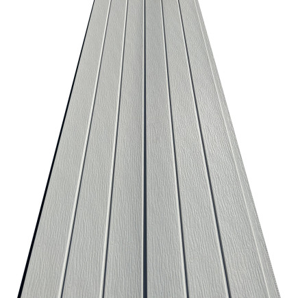 Revestimiento De Exterior White 3 Tablas 3.8mtsx38.5cmx16mm