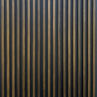 Revest. Pvc Slats Panel Coyan 2.40mx15cmx17mm 0.36m2