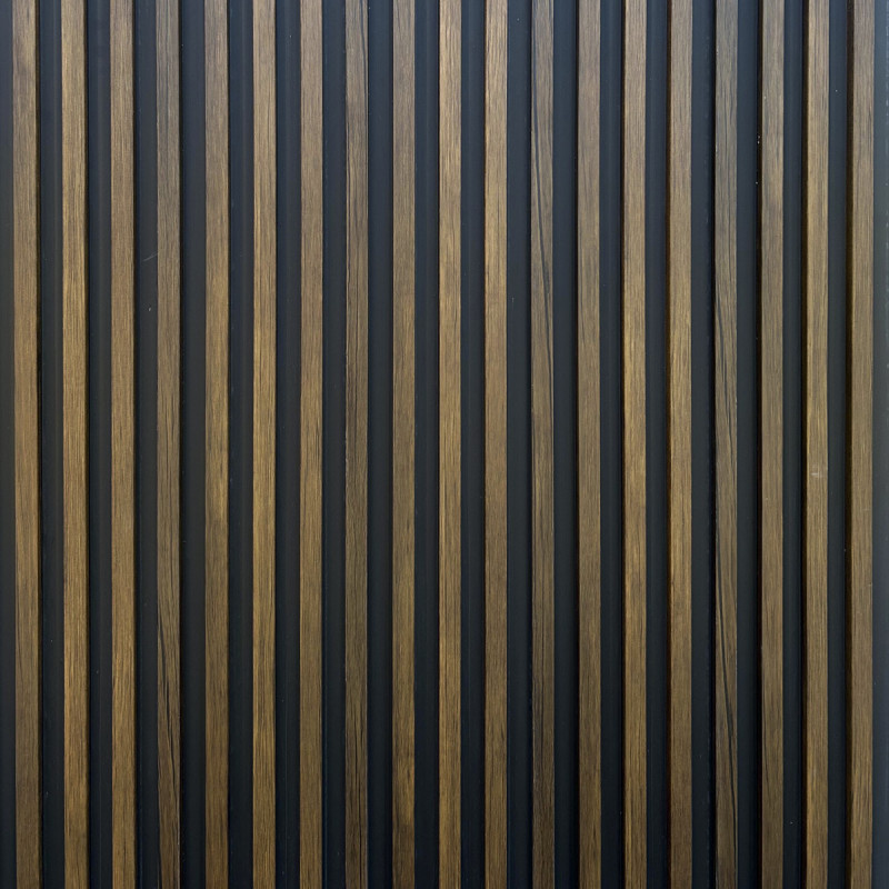 Revest. Pvc Slats Panel Coyan 2.40mx15cmx17mm 0.36m2