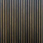 Revest. Pvc Slats Panel Coyan 2.40mx15cmx17mm 0.36m2
