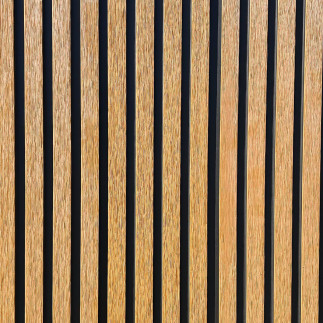 Wpc Wall Panel Teak 2.90m X17.7cm X 13mm
