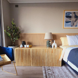 Revest. Pvc Woodpanel Alerce 2.40mx15cmx17mm 0.36m2 801-47