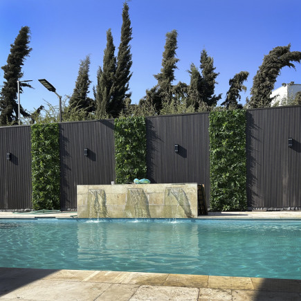 Wpc Wall Panel Silver Grey 2900x177x13mm