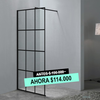 Mampara Ducha Fija Grid 1100x2000