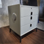 Velador Smart 3 Cajones Gris Claro Glm13