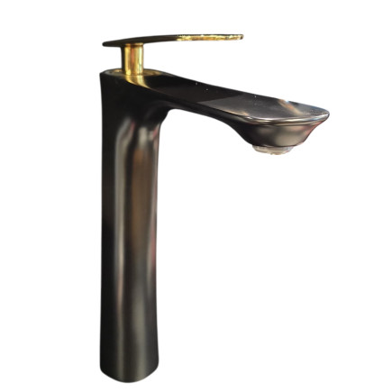 Griferia Lavamanos Elegant Black Gold Ht-905101