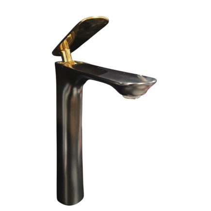 Griferia Lavamanos Elegant Black Gold Ht-905101
