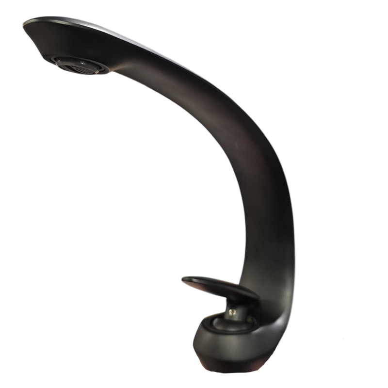 Griferia Lavamanos Curve Black Ht-99505 5030-1
