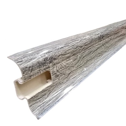 Guardapolvo De Pvc Gris Piedra Hhs003 2.44mt