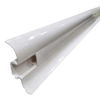 Guardapolvo De Pvc Blanco Hhs001 2.44mt