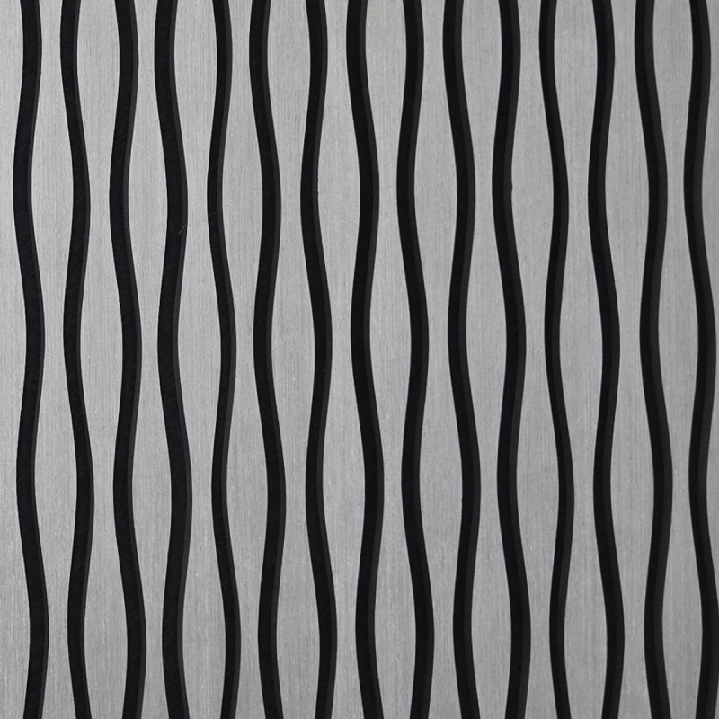 Panel Acustico Wavy Grey Hha505