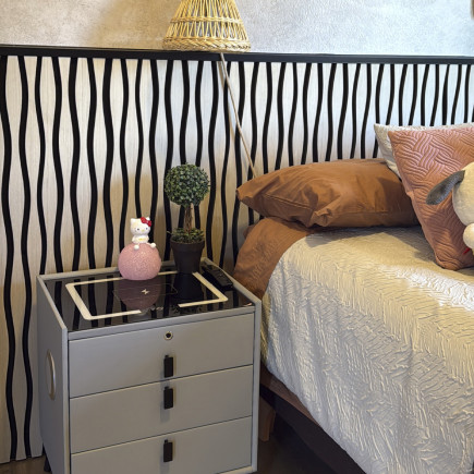 Panel Acustico Wavy Beige Hha505