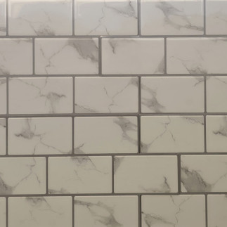 Revest. Adhesivo Mural 3d D-002 30.5cm X 15.25cm X 20 Pcs.