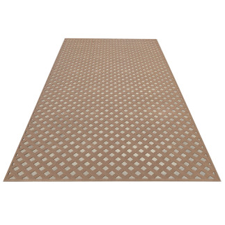 Enrejado Treillage De Pvc Brown 2.44m X 1.22m X 5mm