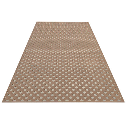 Enrejado Treillage De Pvc Brown 2.44m X 1.22m X 5mm