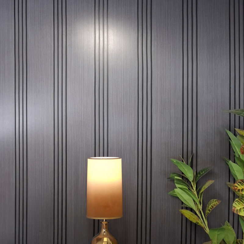 Revest. Pvc Creta Alv. 2.4m X 30cm X 9mm 0.72m2 30-430