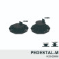 Pedestal Para Piso Deck Black M H35-65mm (2313348)