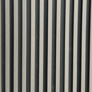 Revest. Pvc Slats Panel Ceniza 2.40m X 16cm X 24mm 0.384m2