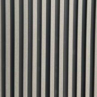 Revest. Pvc Slats Panel Ceniza 36 2400x160x24mm 0.384