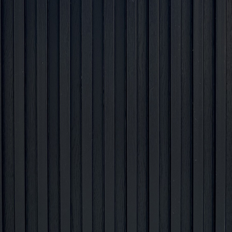 Revest. Pvc Woodpanel Black 2.40m X 16cm X 24mm 0.384m2