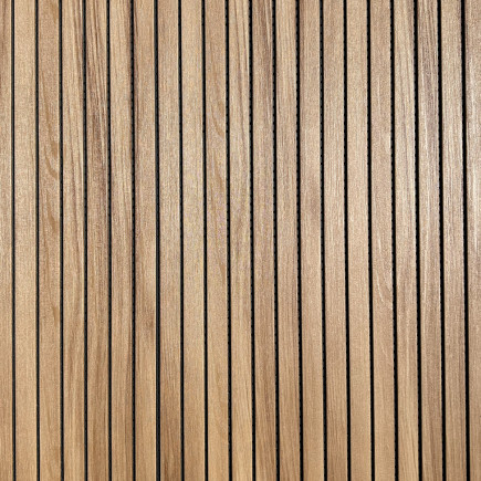 Revest. Pvc Alerce Acustico F.negro 2.50mx20cmx10mm 0.5m2