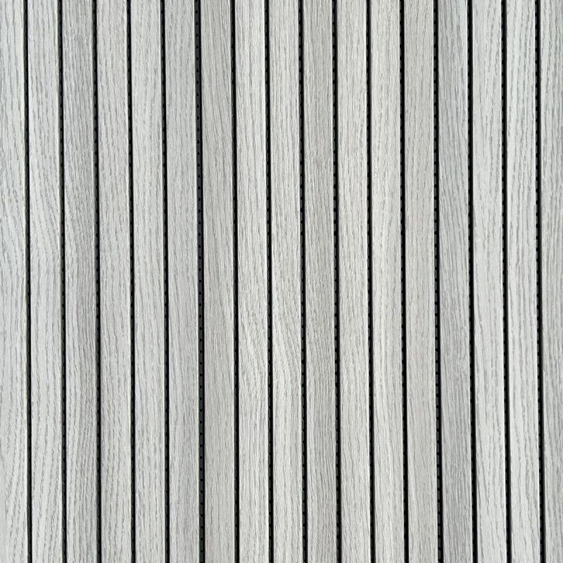 Revest. Pvc  Ceniza Ran. F.negro 2.50m X 20cm X 10mm 0.5m2