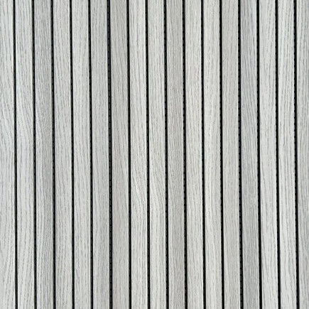 Revest. Pvc  Ceniza Ran. F.negro 2.50m X 20cm X 10mm 0.5m2