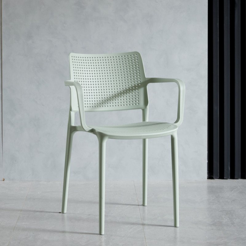 Silla Dabi De Exterior Color Verde Grisaceo 8339a