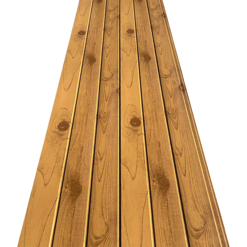 Revestimiento De Exterior Oregon 3.8mtsx38.5cmx16mm