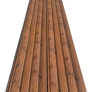 Revestimiento De Exterior Wengue  3.8mtsx38.5cmx16mm