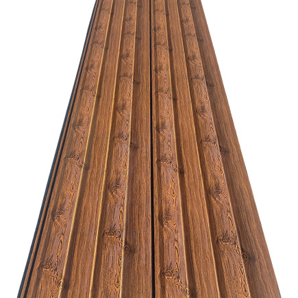 Revestimiento De Exterior Wengue  3.8mtsx38.5cmx16mm