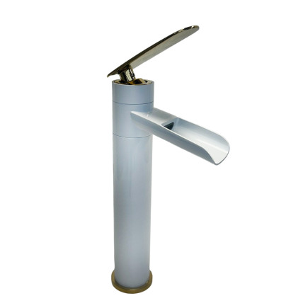Griferia Lavamanos  Waterfall White Gold Ht-905103w-1 