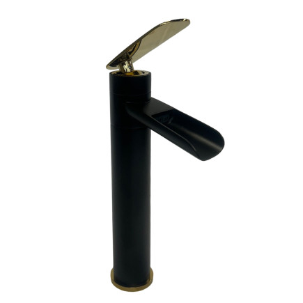 Griferia Lavamanos  Waterfall Black Gold Ht-905103-1 