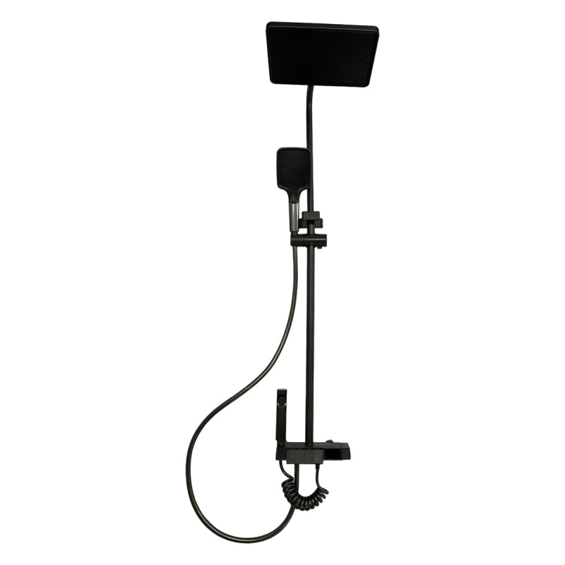 Griferia Ducha Black Con Botonera Y Pantalla My240229-a353