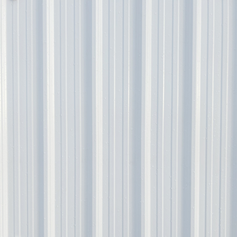 Upvc Trapezoidal T6 Blanca 11.8mx1.13mx2mm 13.334m2