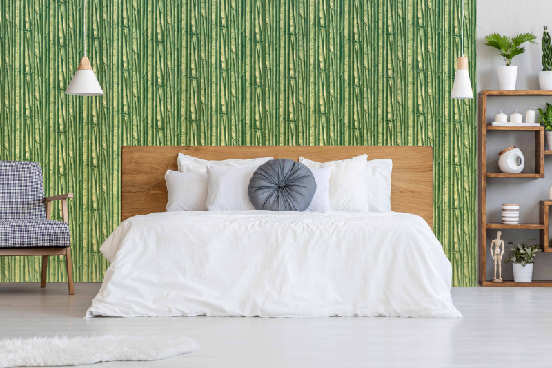 Revest. Pvc Bambu 2.60m X 40cm X 7.5m Rinde 0.6m2