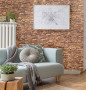 Revest. Pvc Ambar 2.60m X 40cm X 7.5mm Rinde 1.04m2