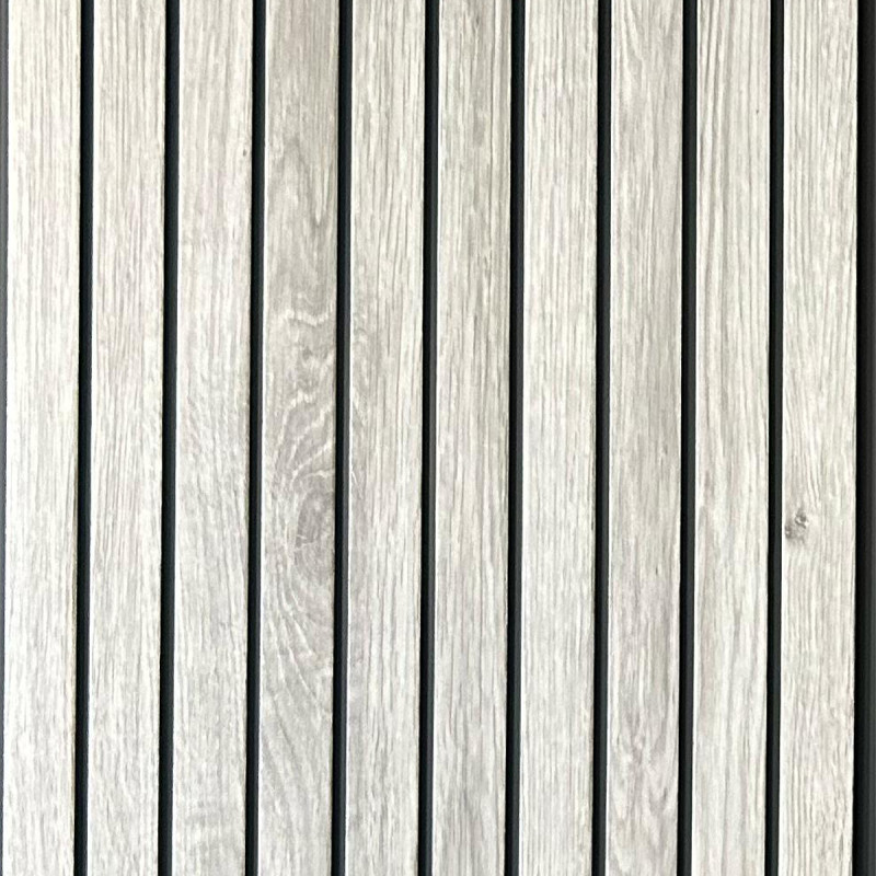 Revest. Pvc Ceniza Alv. 2.4m X 30cm X 9mm 0.72m2 B224-1