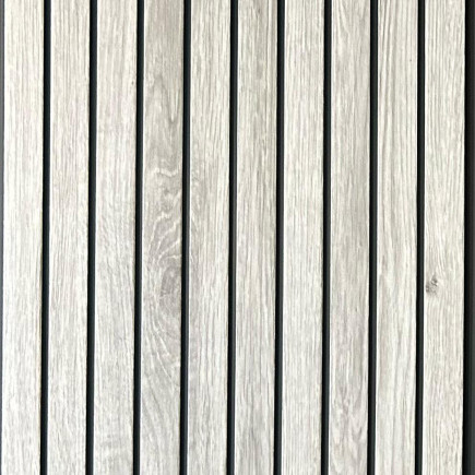 Revest. Pvc Ceniza Alv. 2.4m X 30cm X 9mm 0.72m2 B224-1