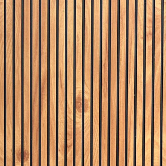 Revest. Ps Acan. Slim Alerce 2.4m X 30cm X 4mm 0.72m2 077-5