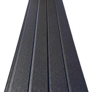 Revestimiento De Exterior Embose Black 3.8mtsx38.5cmx16mm