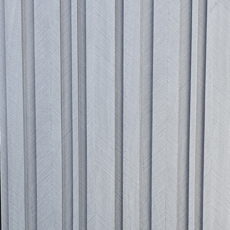 Revest. Pvc Espiga Grey Acanalado 2.90m X 17cm X 14mm