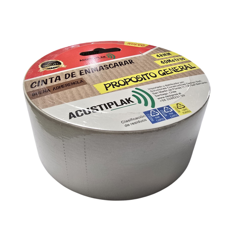 Masking Tape 48mmx40mt 2 Pulgadas 