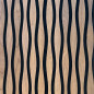 Panel Acustico Wavy Brown Hha505