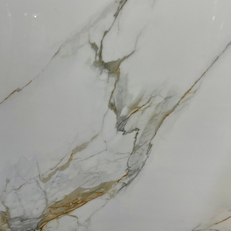 Piedra Sinterizada Carrara 2.0mt X 80cm X 11mm