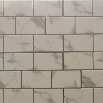 Revest. Adhesivo Mural 3d D-002 30.5cm X 15.25cm X 20 Pcs.