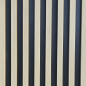 Revest. Pvc Slats Panel New Ulmo 2.40mx15cmx17mm 0.36m2