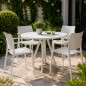 Silla Dabi De Exterior Color Blanco 8339a