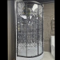 Cabina De Ducha Curva Con Receptaculo 900x900x1940